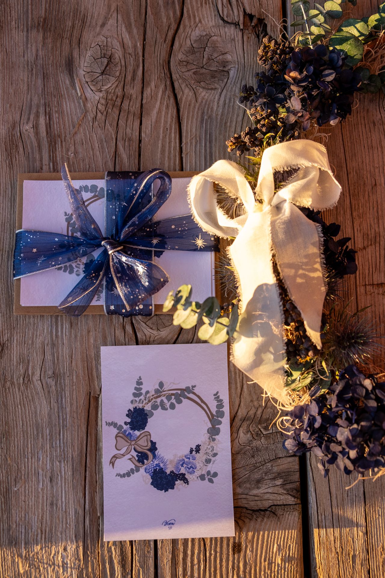 boem & sea edelweiss art floral