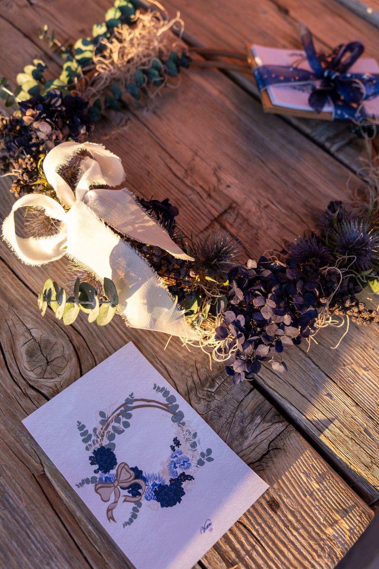 boem & sea edelweiss art floral