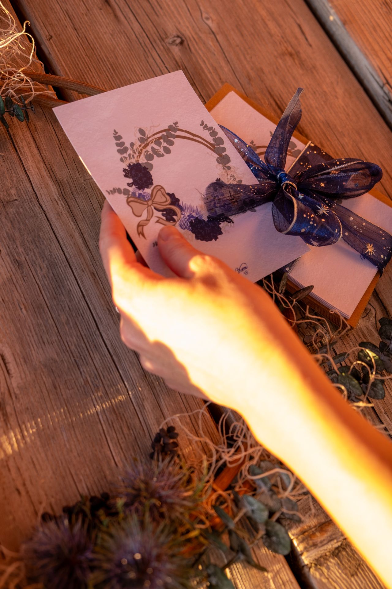 boem & sea edelweiss art floral